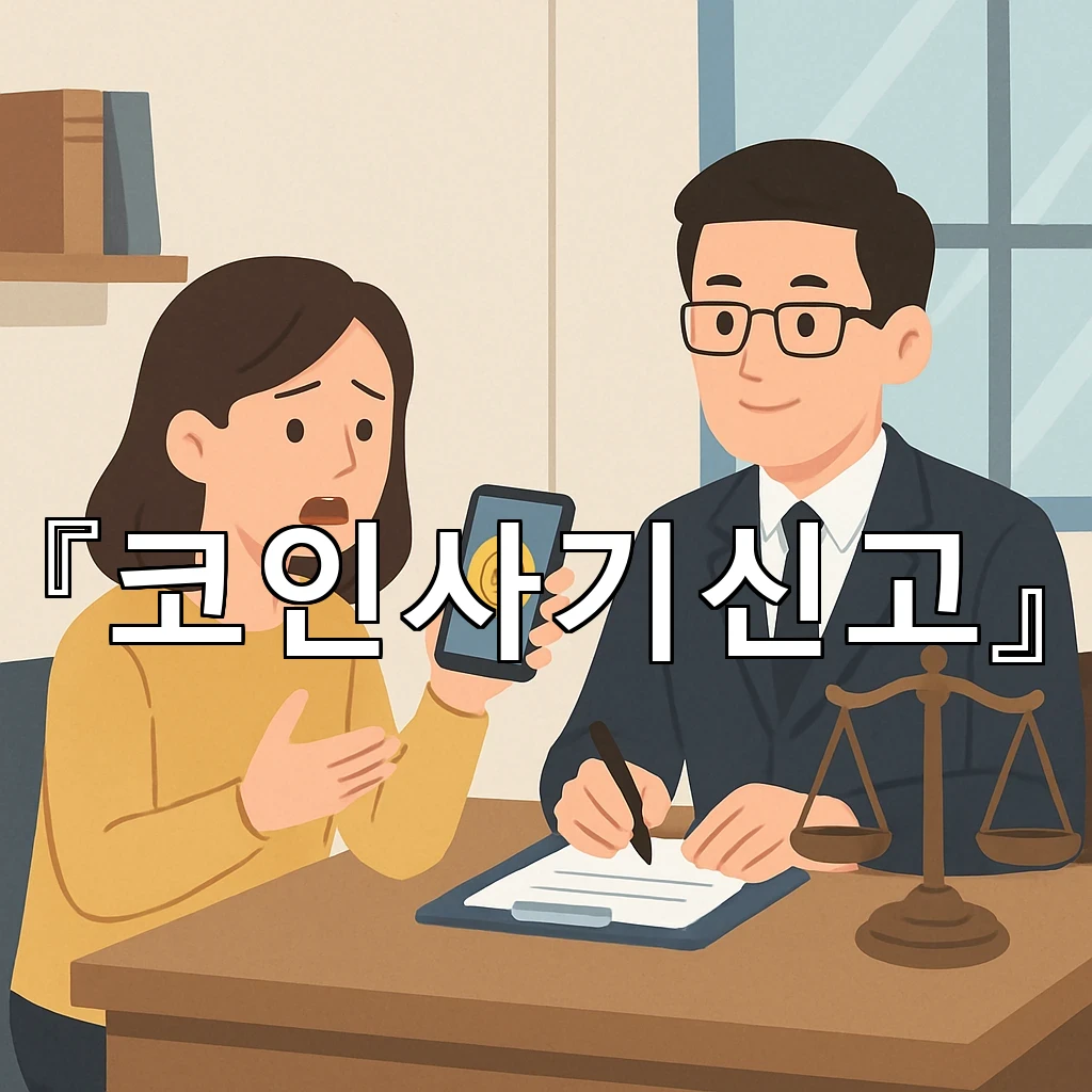 코인사기신고 접수 뒤 필요한 자료를 차분히 정리하는 방법