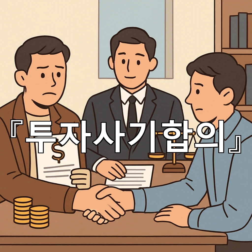 투자사기합의 흐트러진 관계를 다시 잇는 현실적 기준 안내